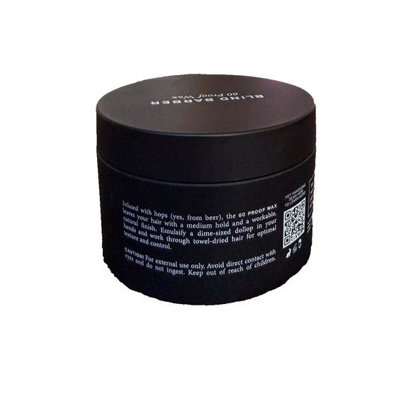 Blind Barber 60 Proof Hair Wax 2.5oz Tonka Bean Medium Hold – New - Picture 2 of 4